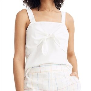 Madewell Tie Front Woven Camisole